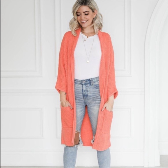 Birds Papaya Erinn Cardigan 